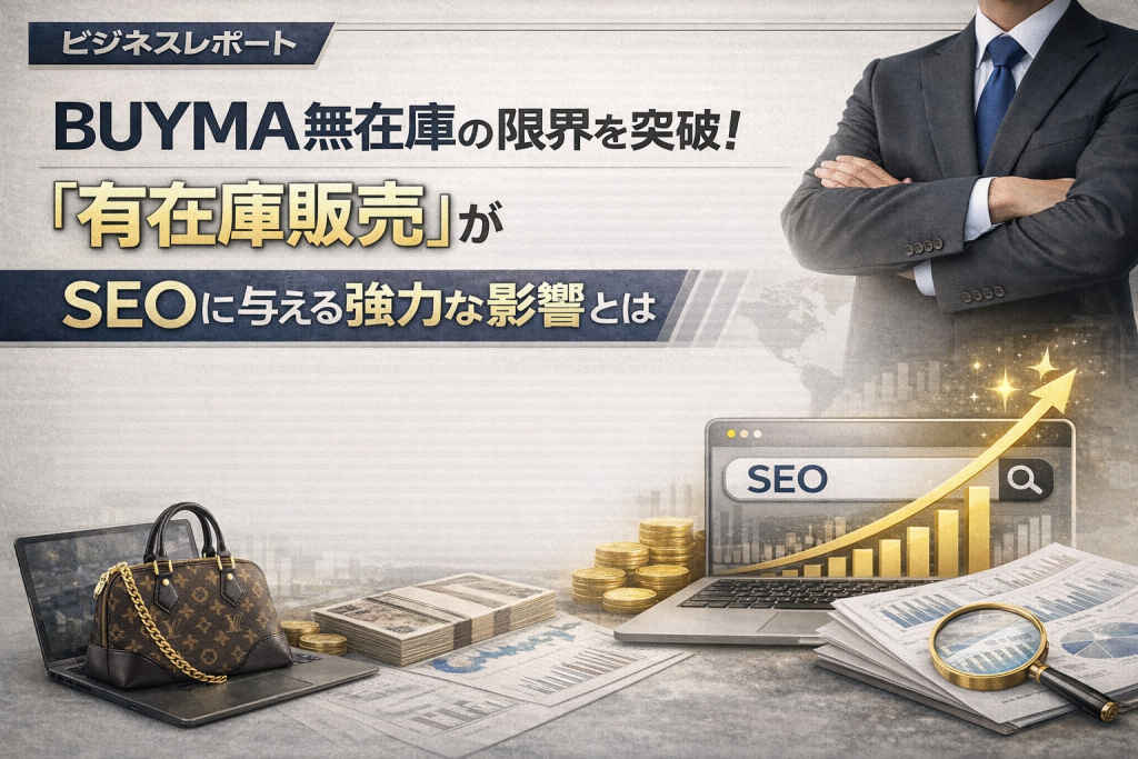 BUYMA無在庫の限界を突破！「有在庫販売」がSEOに与える強力な影響とは